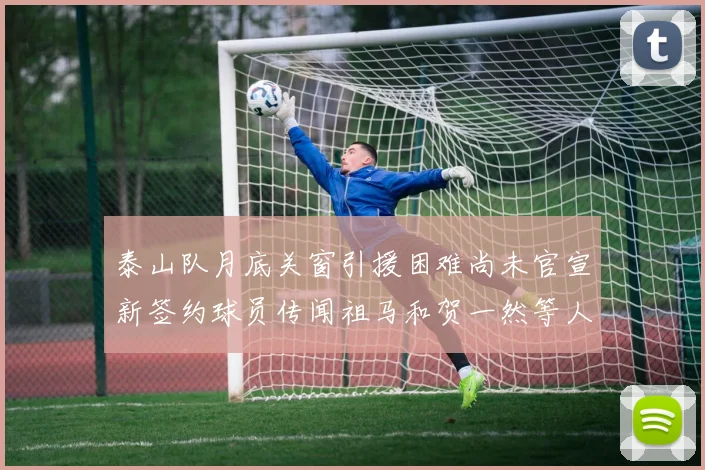 泰山队月底关窗引援困难尚未官宣新签约球员传闻祖马和贺一然等人